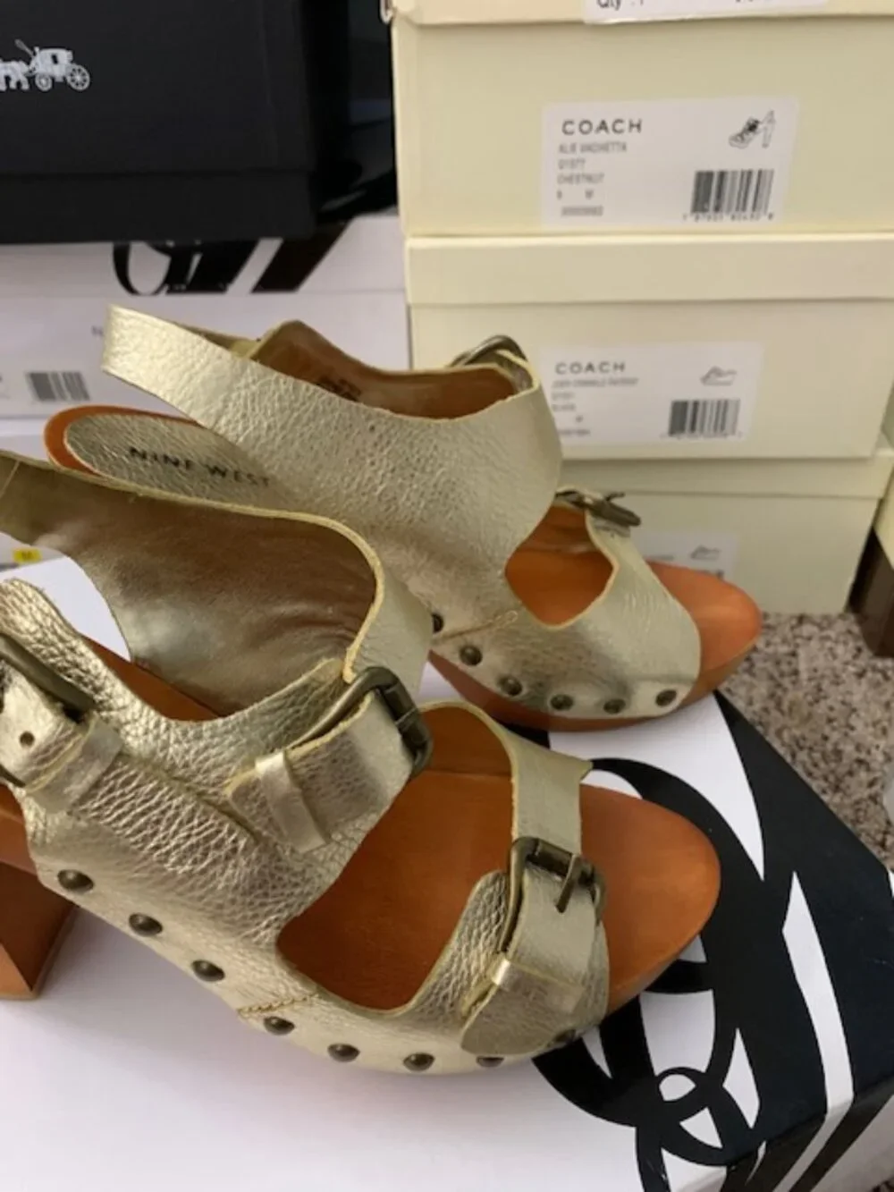 NWT Nine West Platform heels